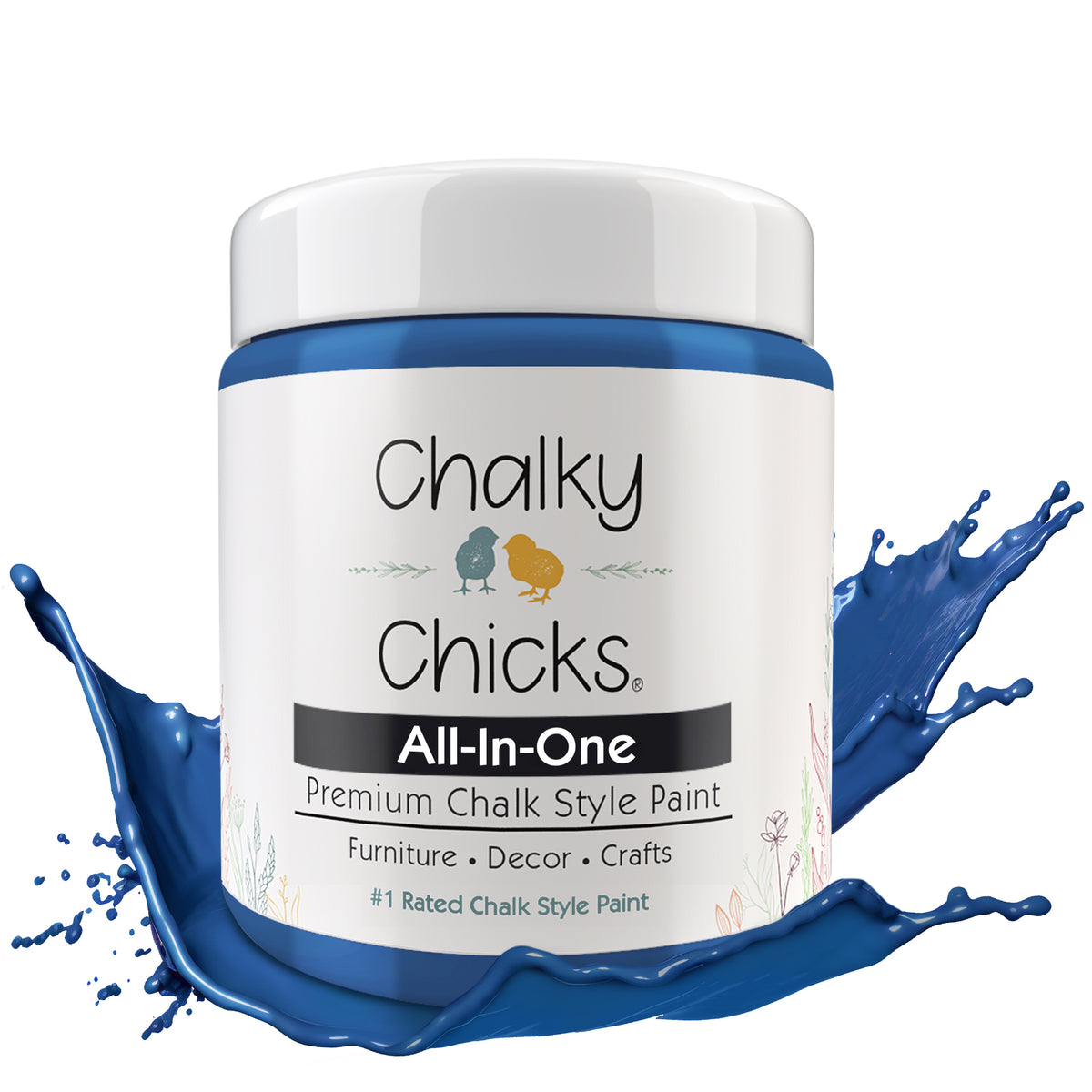 Denim, Premium All-In-One Chalk Paint for DIY'ers and Pro's