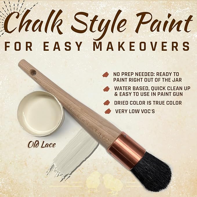 Old Lace - Premium Chalk Style Paint