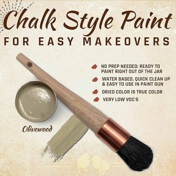 Olivewood - Premium Chalk Style Paint