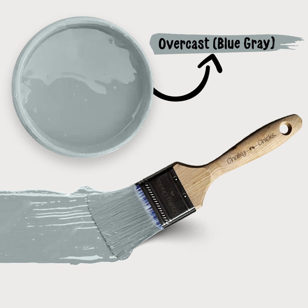 Overcast, Premium All-In-One Chalk Paint for DIY’ers and Pro's