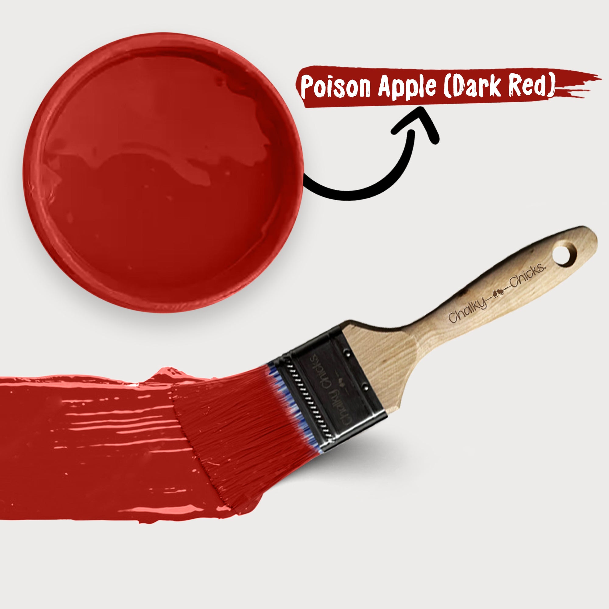 Poison Apple, Premium All-In-One Chalk Paint for DIY’ers and Pro's