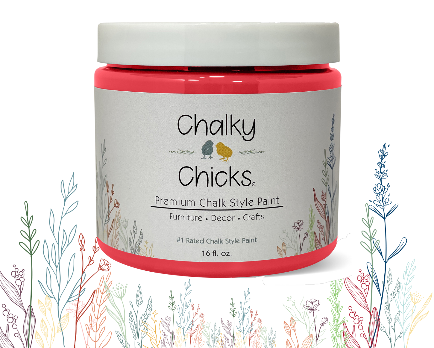Poppy (Red) Chalked Paint