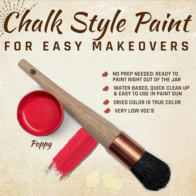 Poppy - Premium Chalk Style Paint