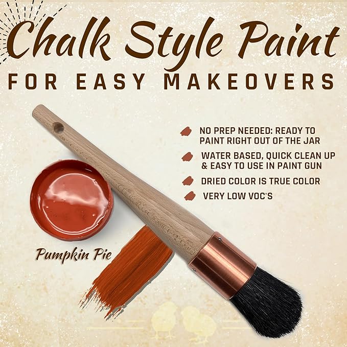 Pumpkin Pie - Premium Chalk Style Paint