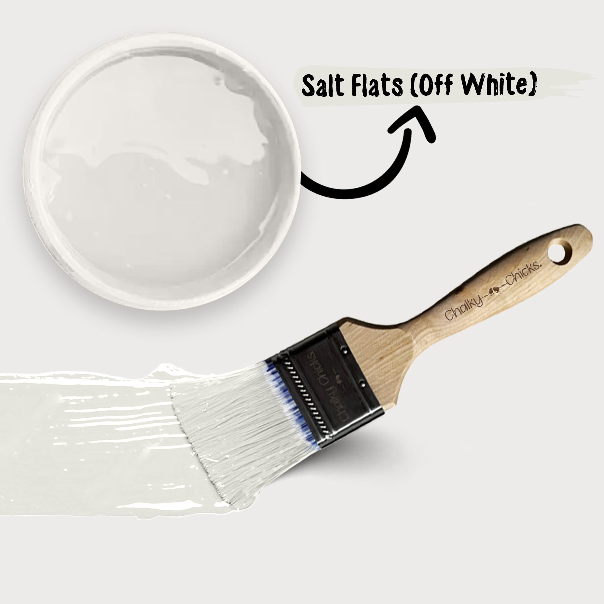 Salt Flats, Premium All-In-One Chalk Paint for DIY’ers and Pro's