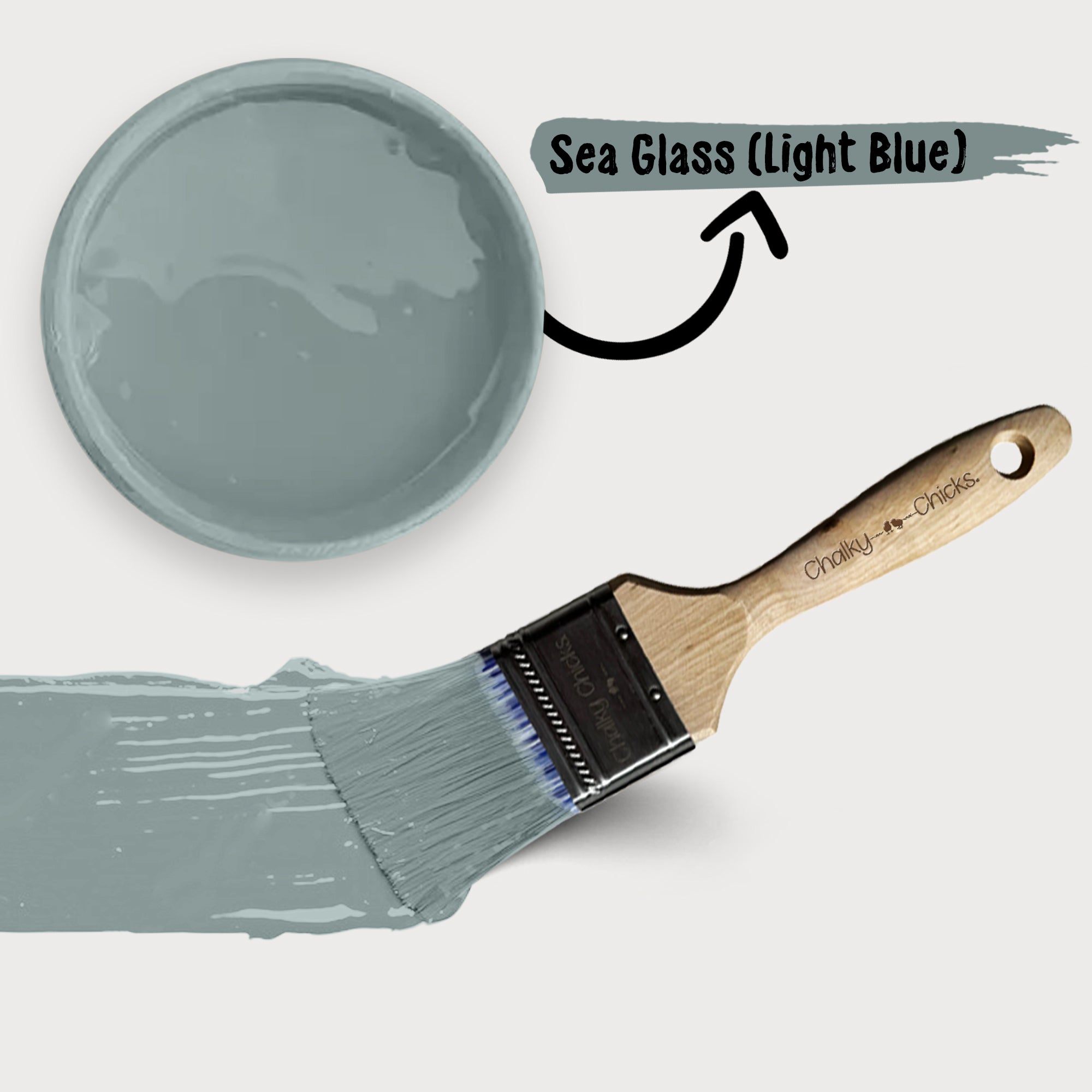 Sea Glass, Premium All-In-One Chalk Paint for DIY’ers and Pro's