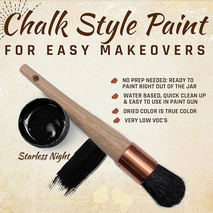 Starless Night - Premium Chalk Style Paint