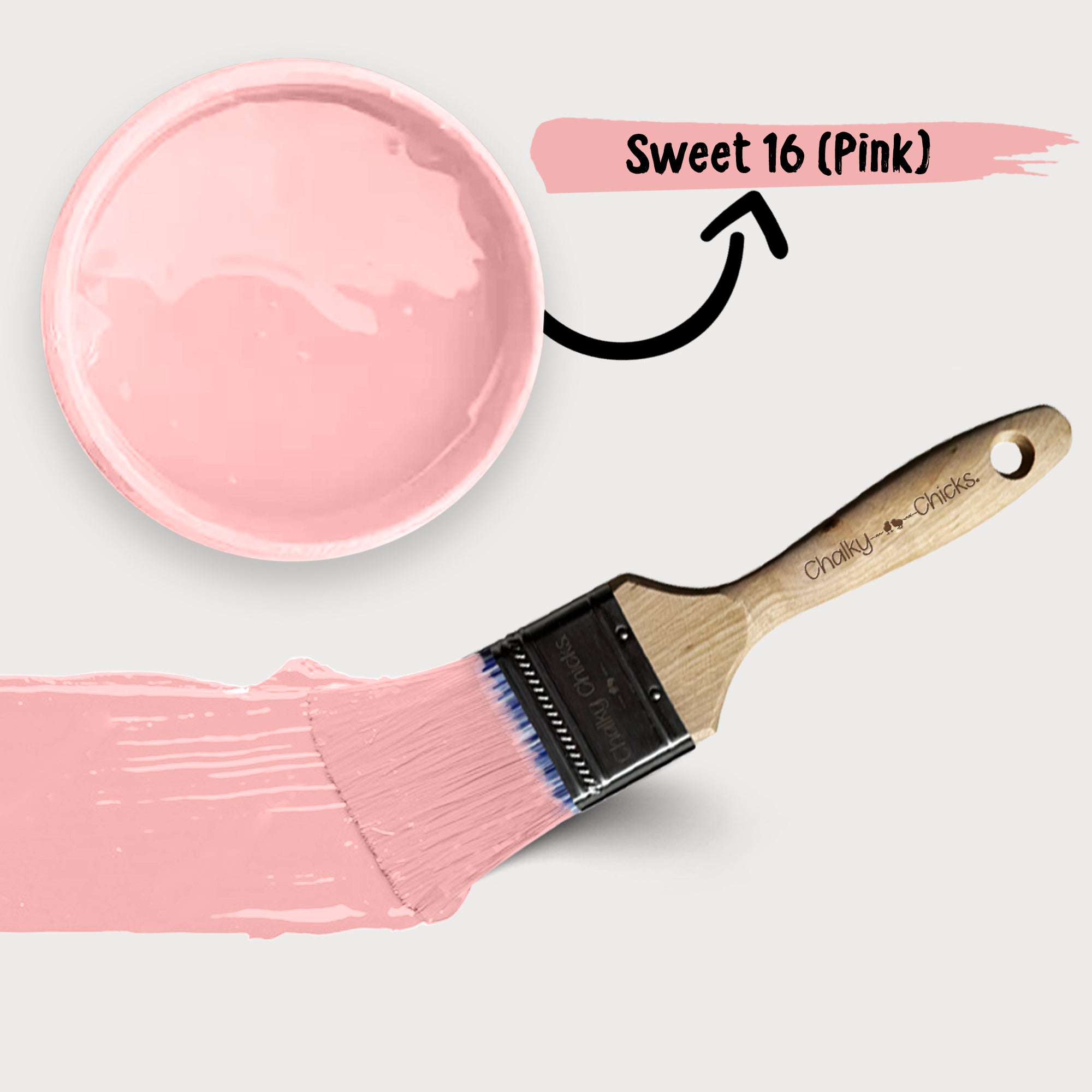 Sweet 16, Premium All-In-One Chalk Paint for DIY’ers and Pro's