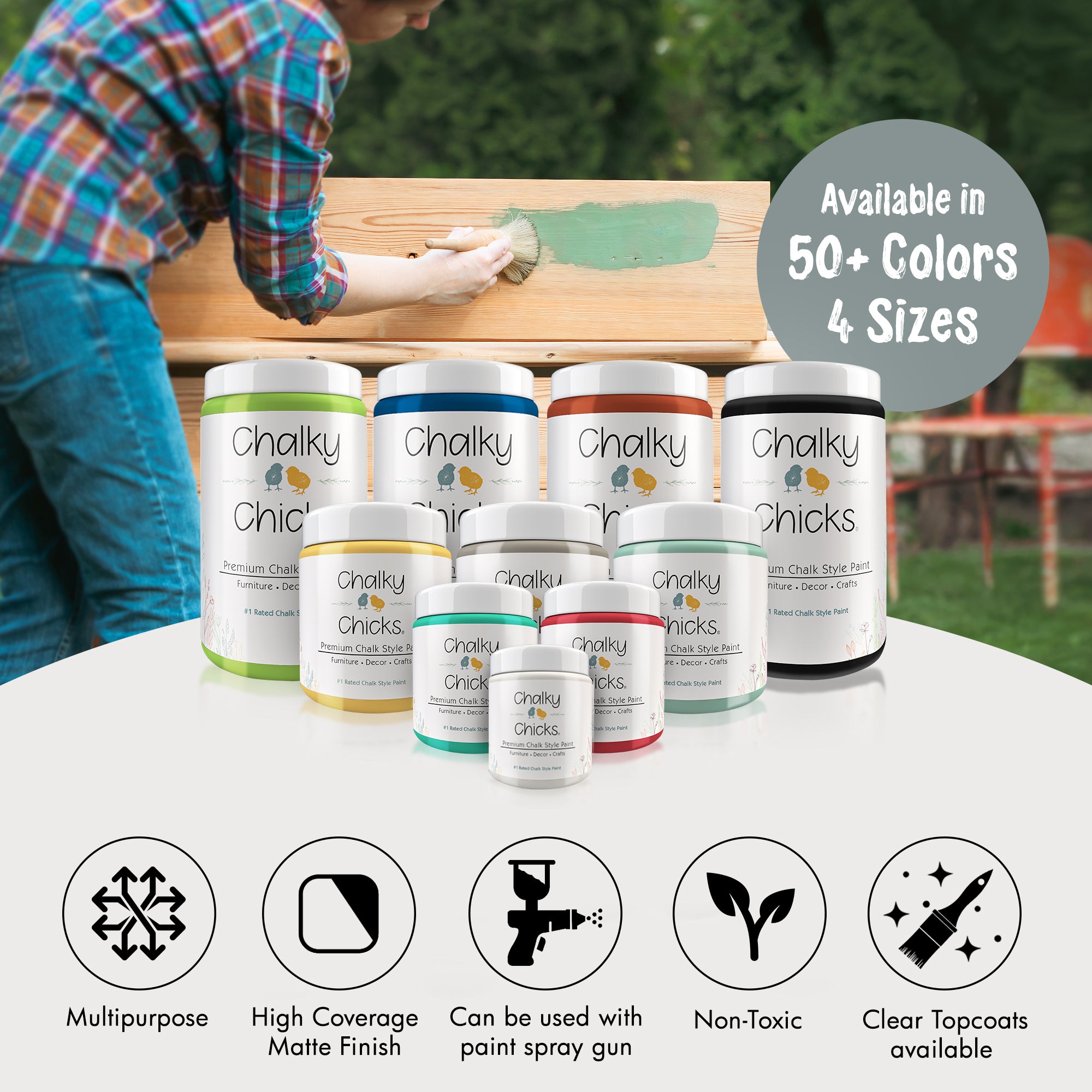 Sea Glass - Premium Chalk Style Paint