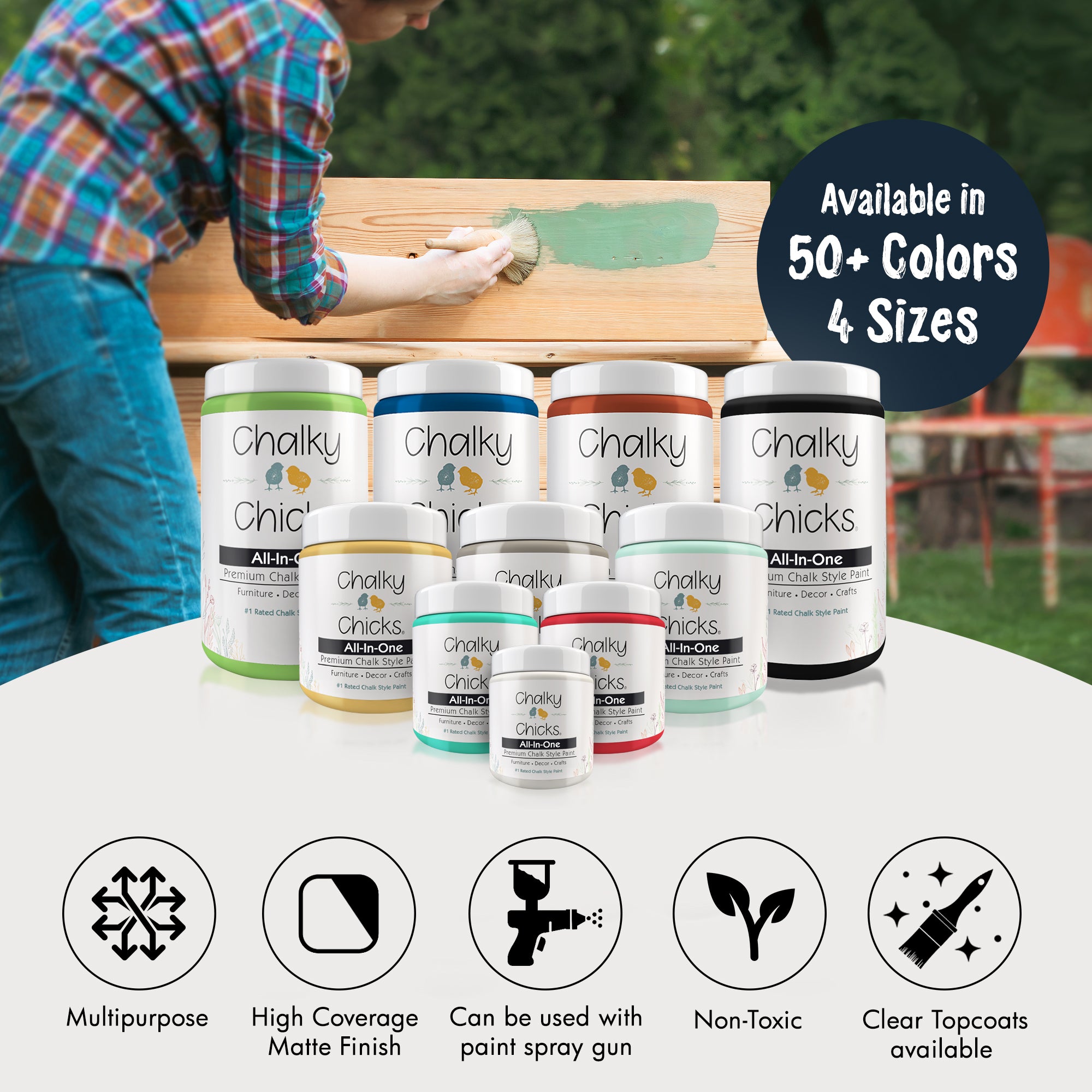 Denali, Premium All-In-One Chalk Paint for DIY’ers and Pro's