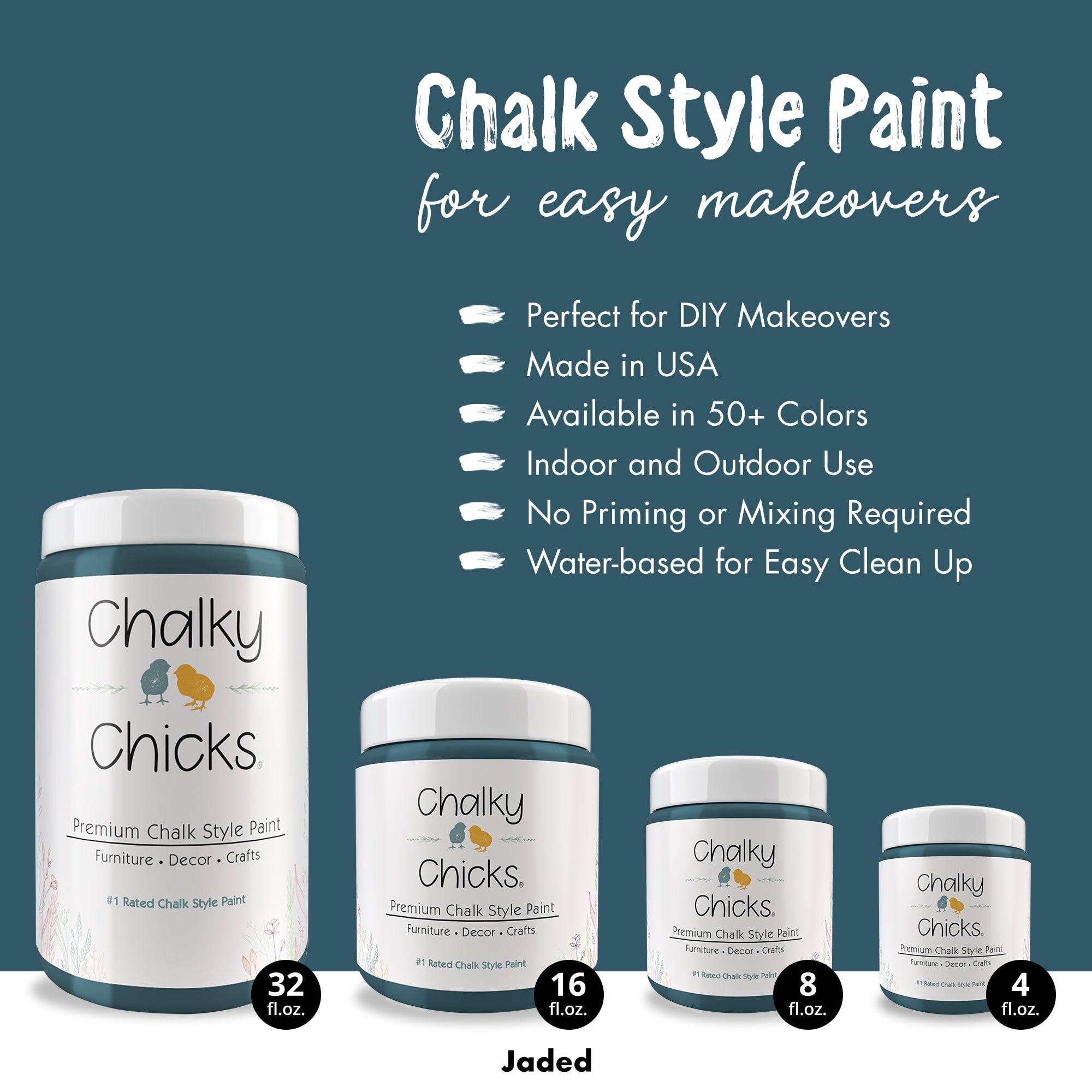 Jaded - Premium Chalk Style Paint