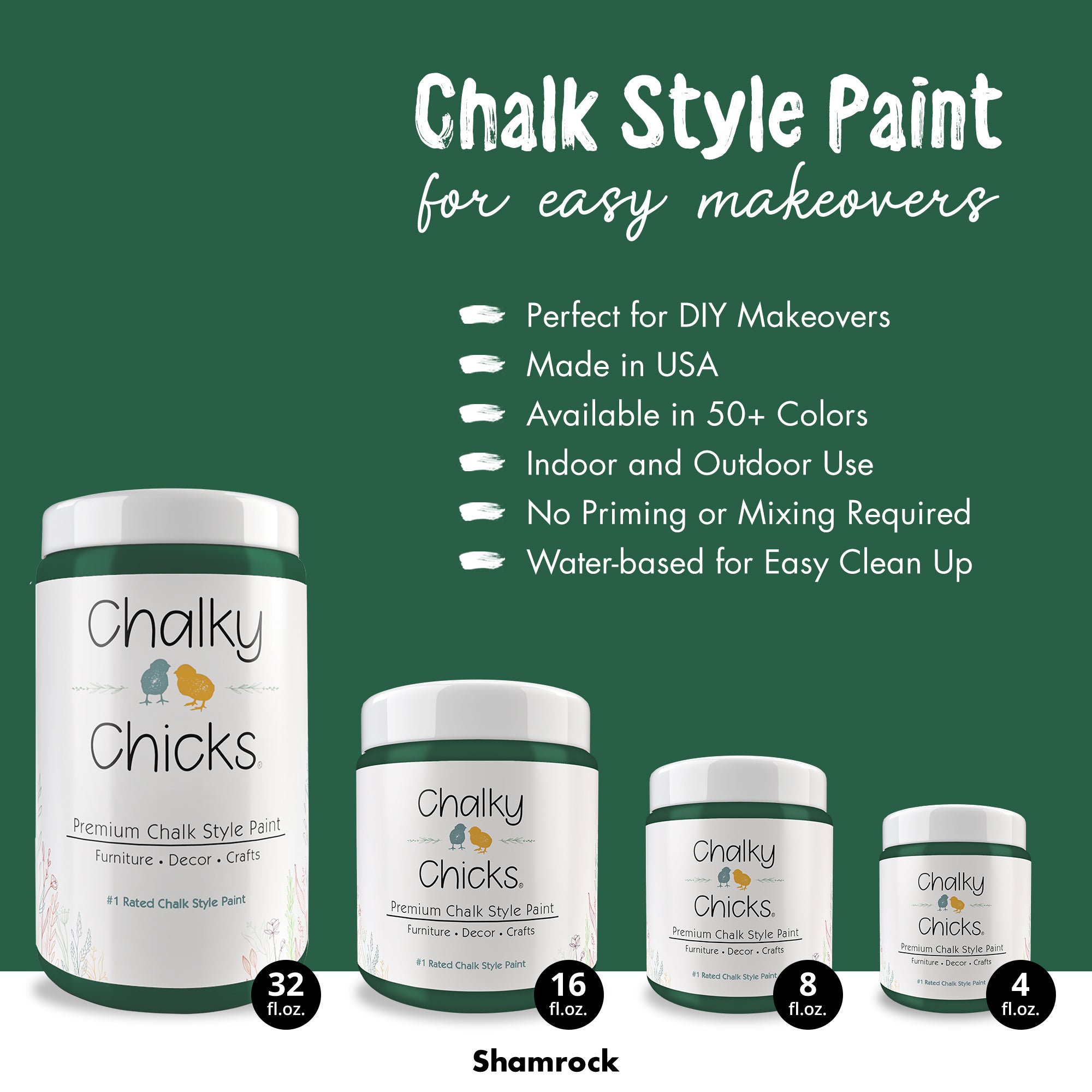 Shamrock - Premium Chalk Style Paint