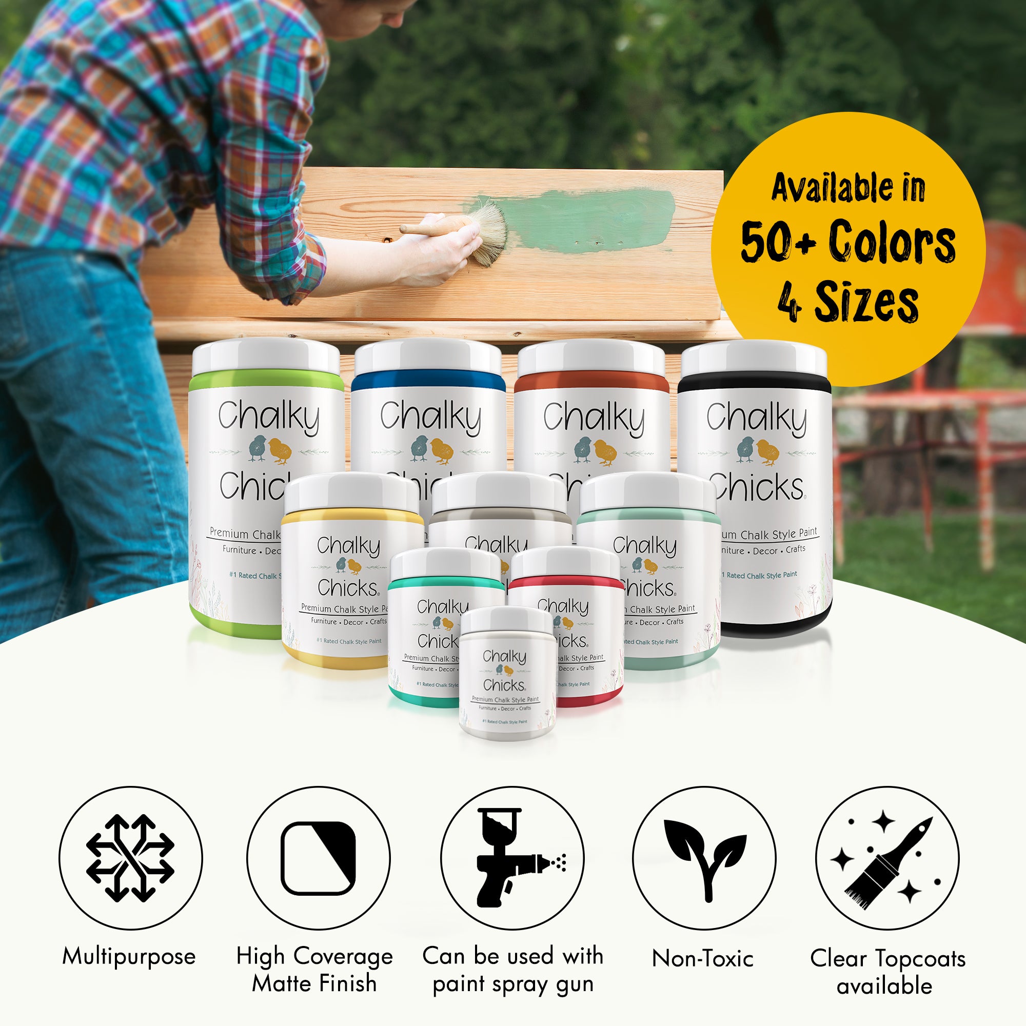 Bees Knees - Premium Chalk Style Paint