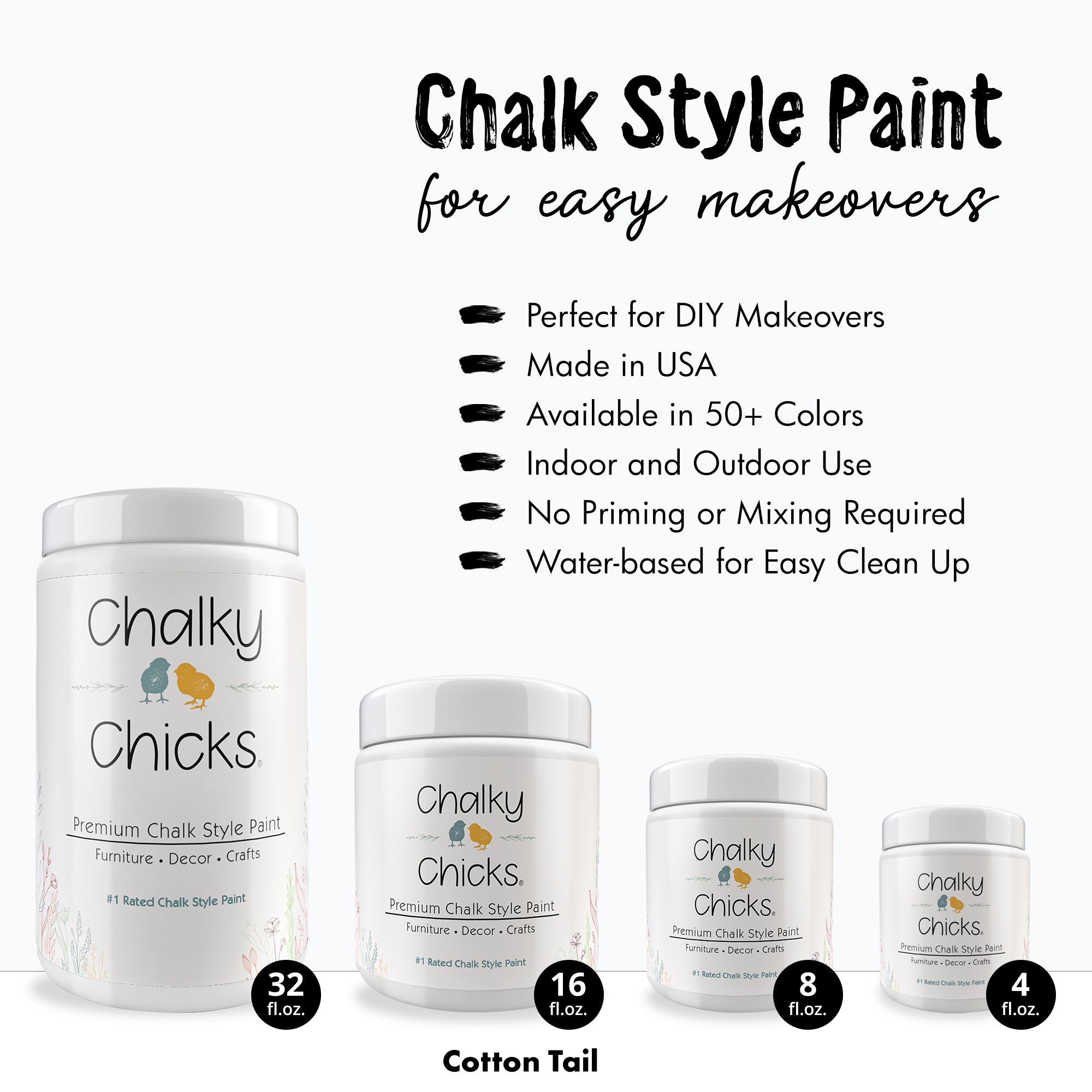 Cottontail - Premium Chalk Style Paint