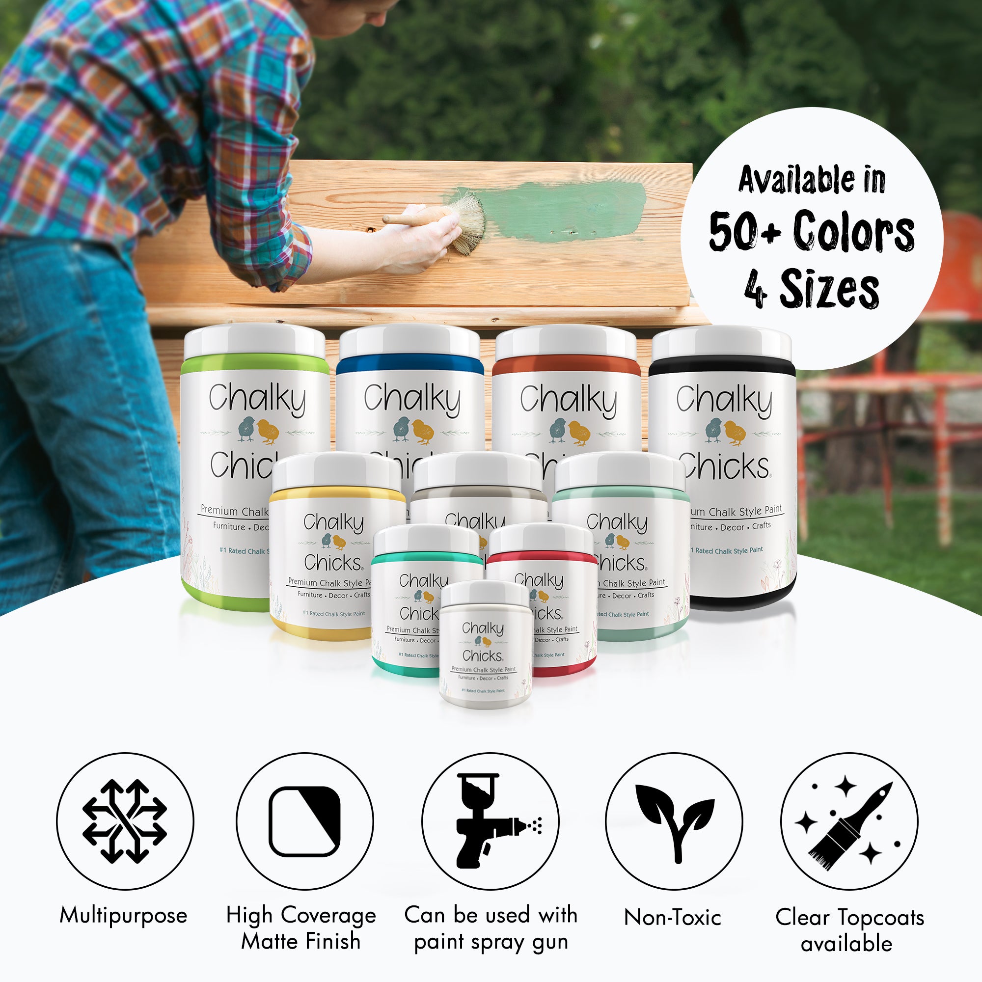 Cottontail - Premium Chalk Style Paint