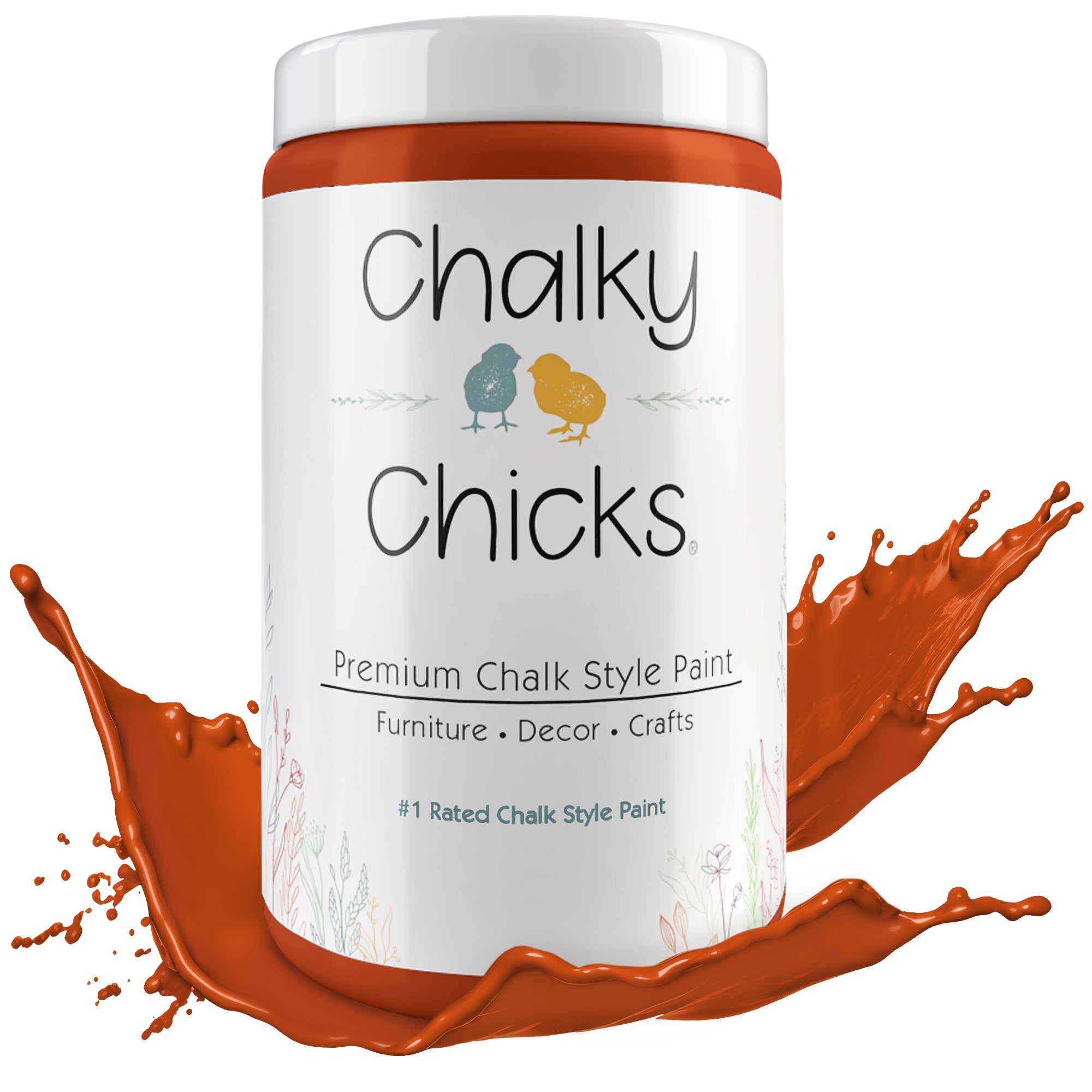 Pumpkin Pie - Premium Chalk Style Paint