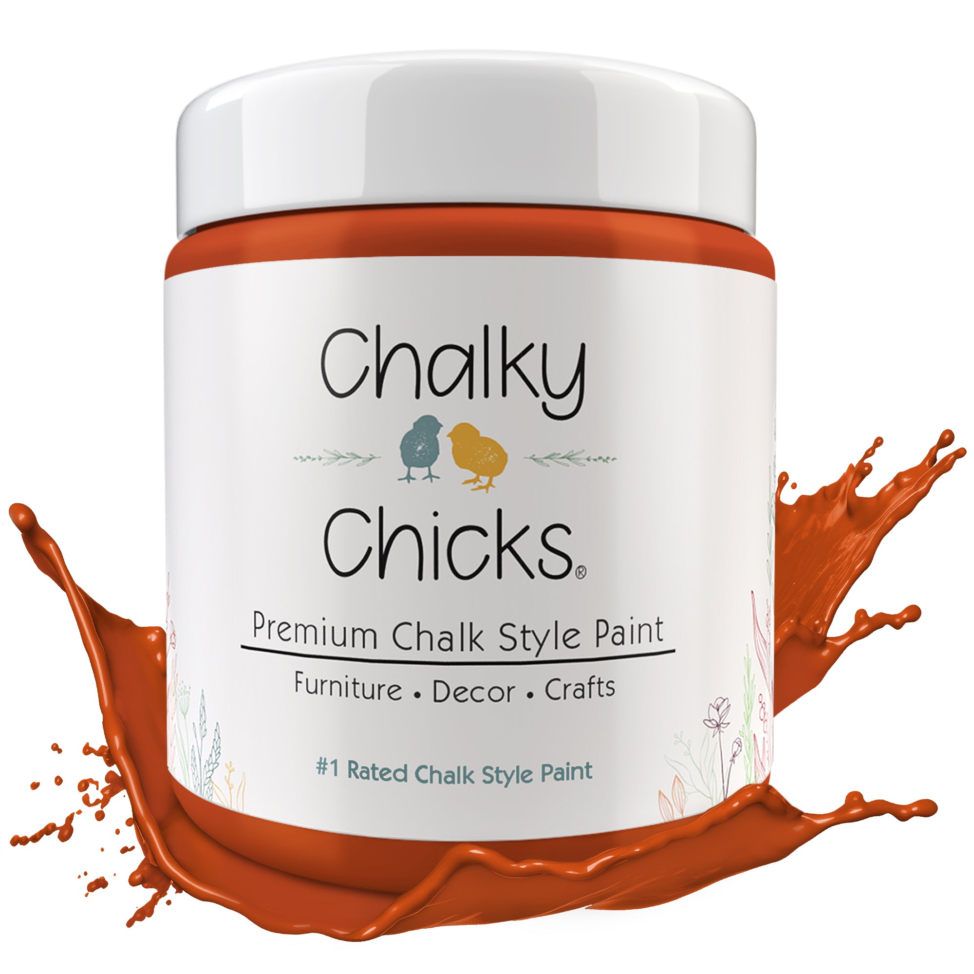 Pumpkin Pie - Premium Chalk Style Paint