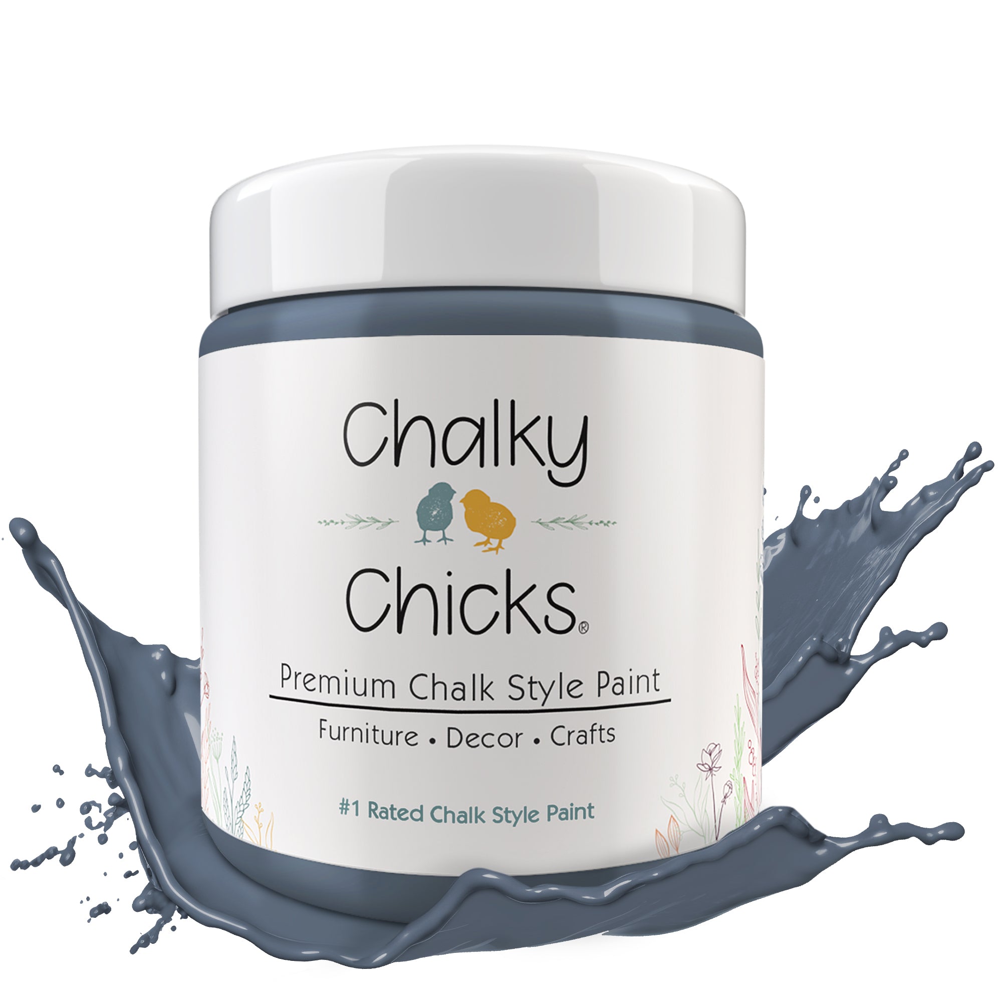 Blue Steel - Premium Chalk Style Paint