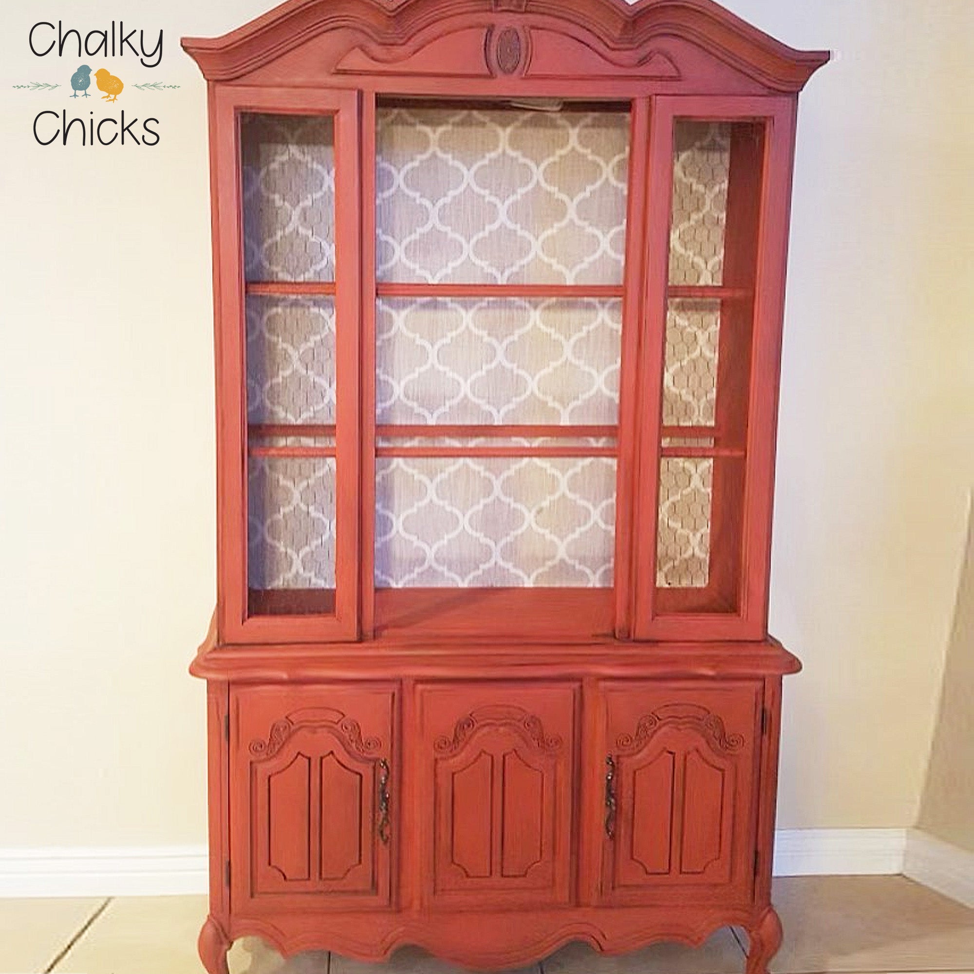 Emmy's Red, Premium All-In-One Chalk Paint for DIY’ers and Pro's