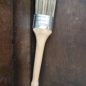 Medium Oval Synthetic Chalky Paint and Wax Brush